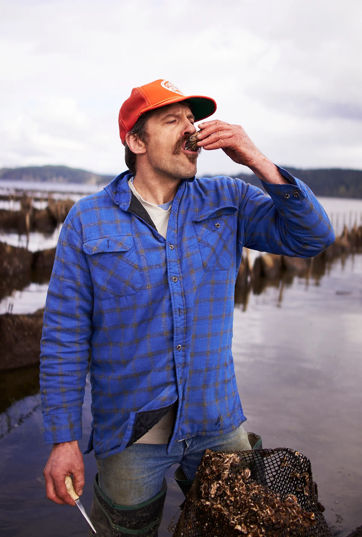 Oyster flavor primer — salinity in the shell.