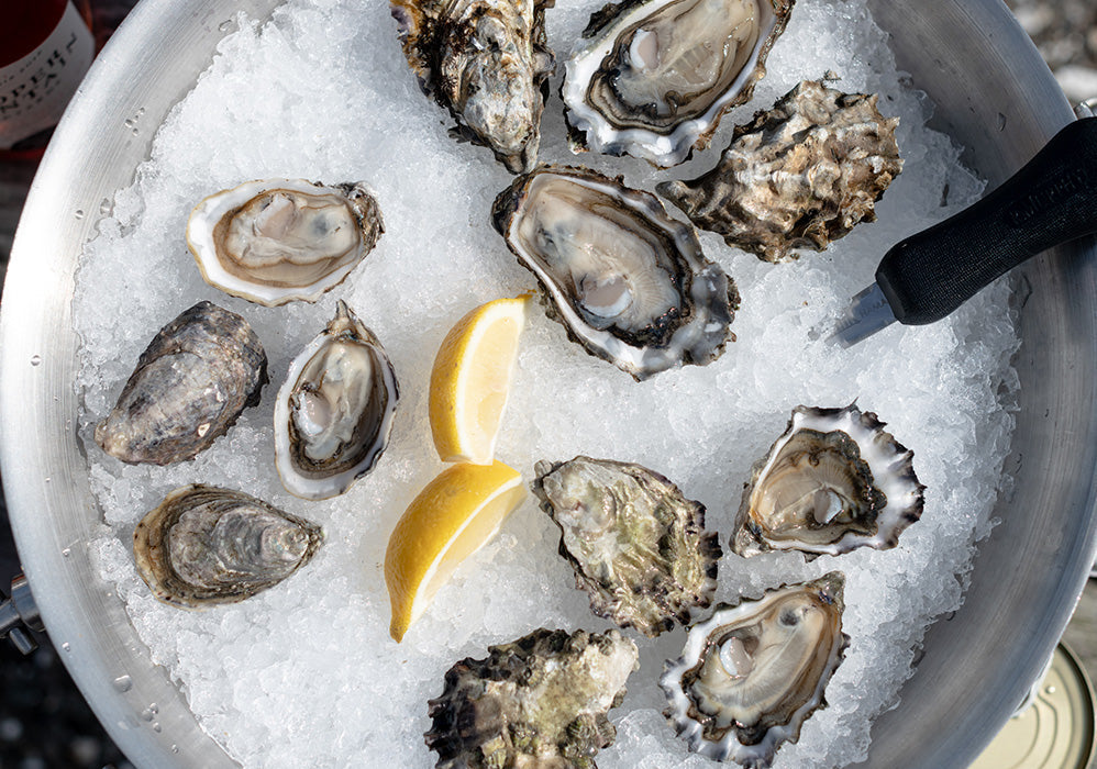 Serving Raw Oysters