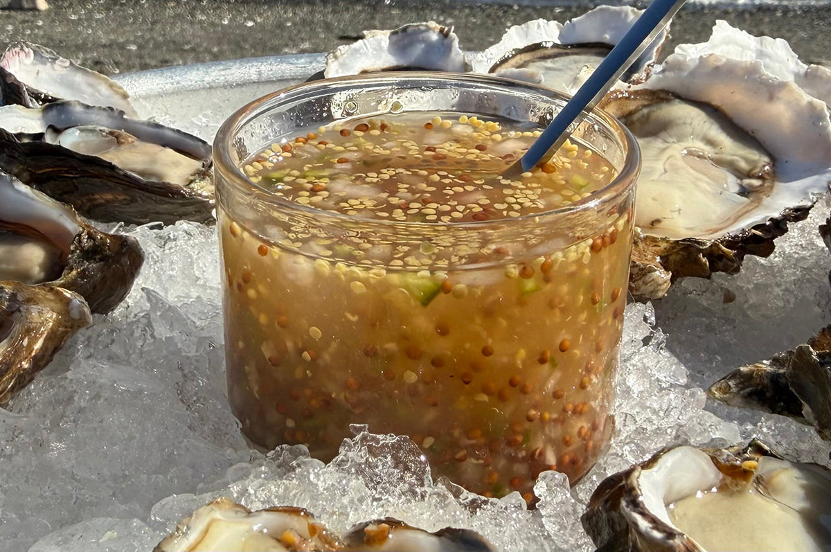 Apple Cider Mignonette