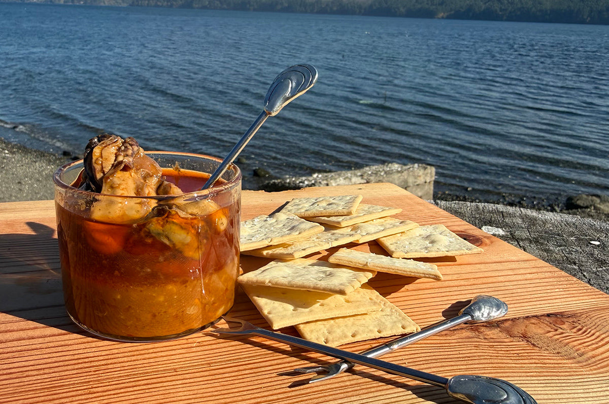 Oysters Escabeche - Oyster Saloon Style