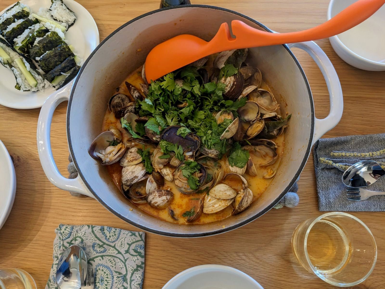 Red Curry Clams