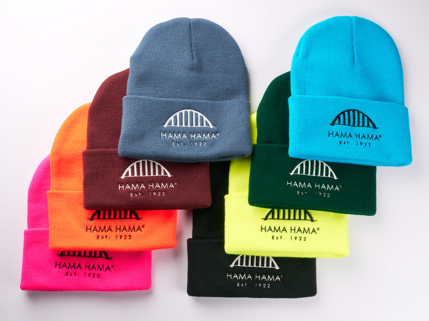 Hama Hama Bridge Beanies