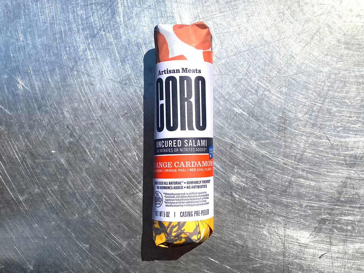Coro Salami: Orange-Cardamom