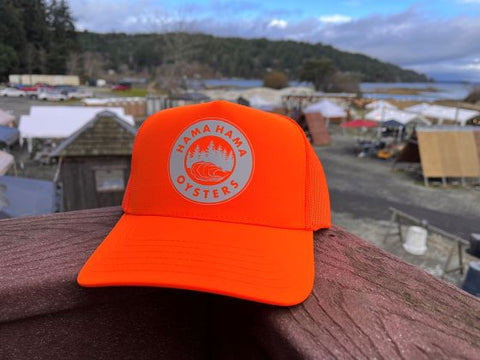 High Vis Old School Logo Trucker Hat