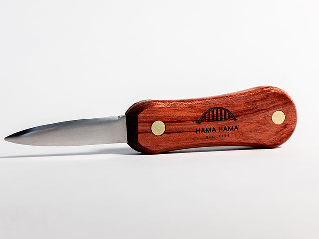 Rosewood Shucking Knife